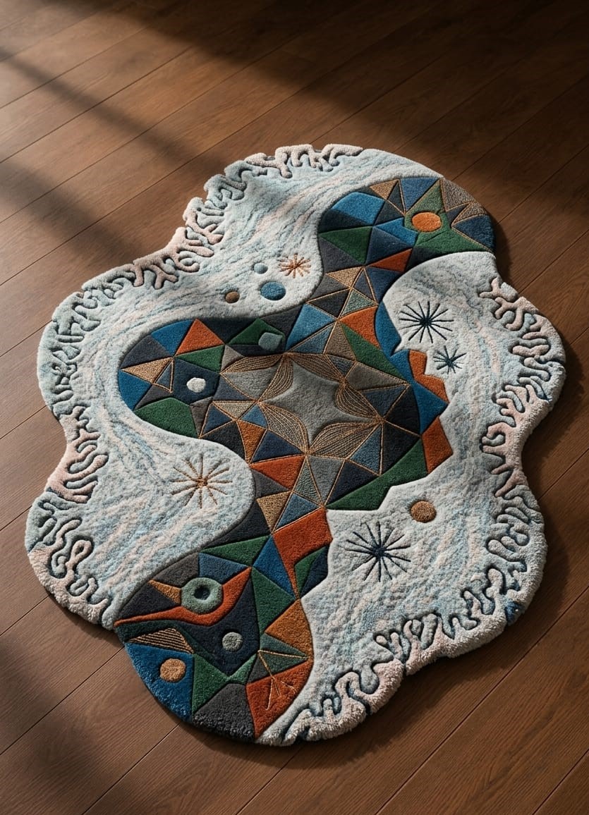 Woollen Organic Shape
